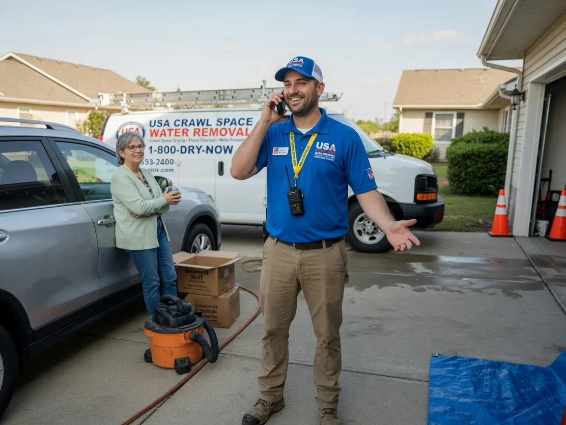 Crawl Space Water Removal Chrisman, IL FAQs